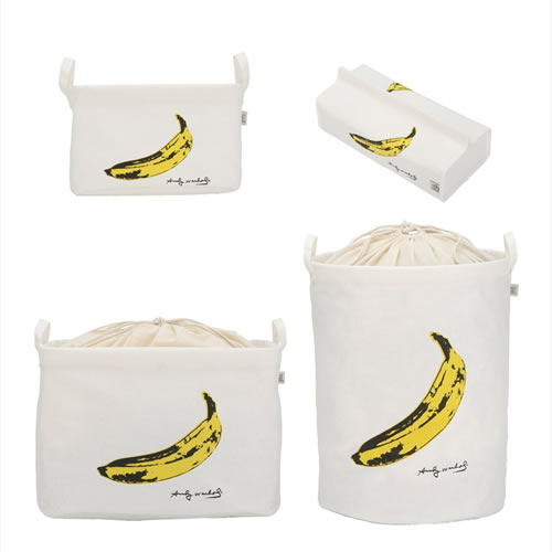 アンディ ウォーホル Pilier ラウンドロング 収納ボックス Andy Warhol バナナ 3301 ｒｏｄｃｏｎｔｒｏｌ