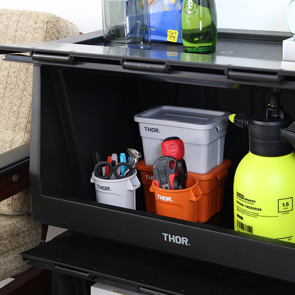 棚にスポットを当て、THOR が新しく提案するSTACKING SHELF CONTAINERシリーズ。